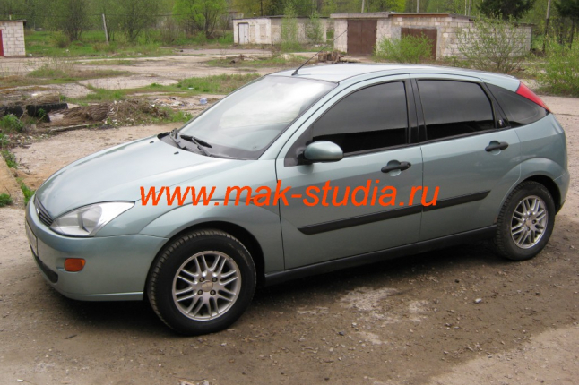 Оклейка автомобиля плёнкой - обычный, рядовой автомобильчик