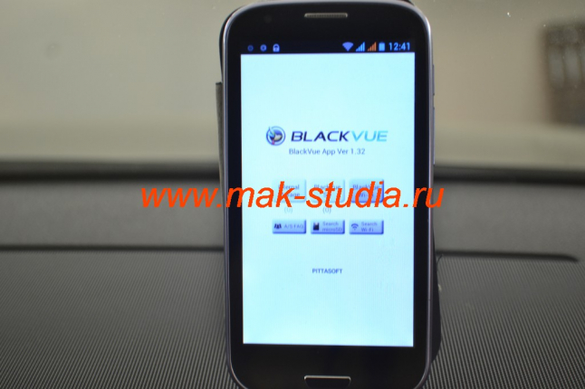 Blackvue: программа наблюдения на смартфоне.