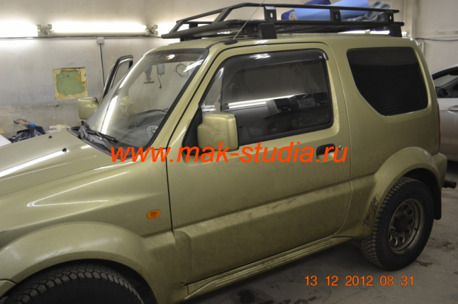 Шумоизоляция Сузуки Джимни (Suzuki Jimny)