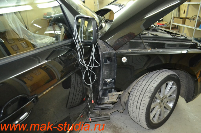 Видеорегистратор Intro sdr-g40: установка боковых камер