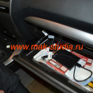 Установка штатного головного устройства Тойота Ленд Крузер Прадо 120