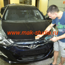 Антигравийная плёнка на авто - защита бампера