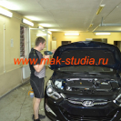 Антигравийная защитная плёнка на капот